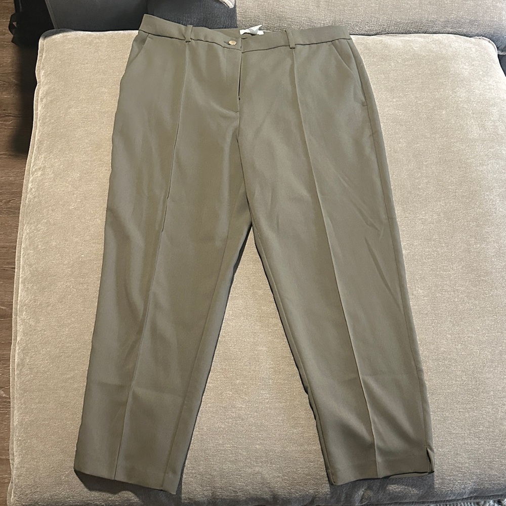 H&M Olive Women's Dress Pants